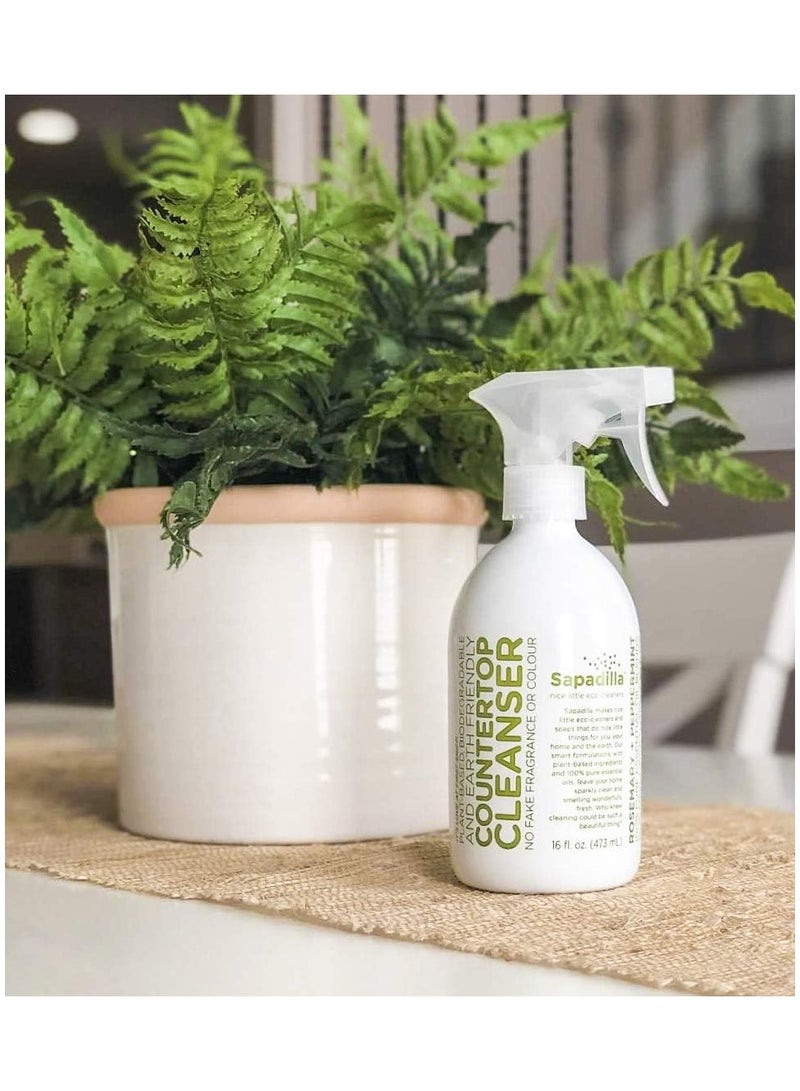 Eco-Friendly Countertop Cleanser - Sapadilla