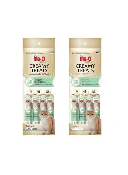 Me-O Gold Creamy Treats Tuna 4 x 15g - Premium Cat Snack
