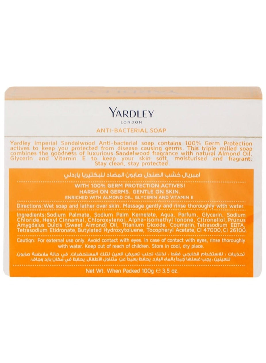 almond oil, anti-bacterial soap, anti-bacterial soap imperial, antibacterial, cedar wood, imperial sandalwood, leaf oil, oil cedar, oils like, skin soft, soap gives, soap imperial, soap imperial sandalwood, wood oil, yardley of london