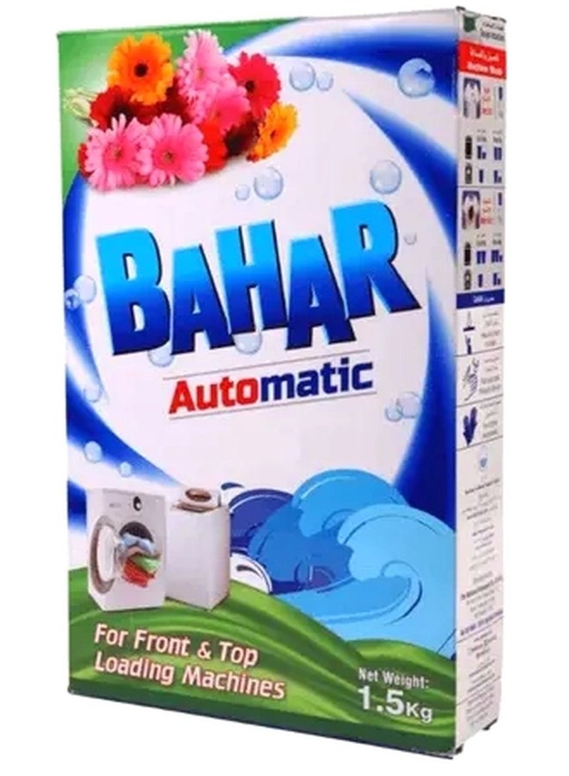 Bahar Automatic Laundry Detergent Powder 1.5 Kg