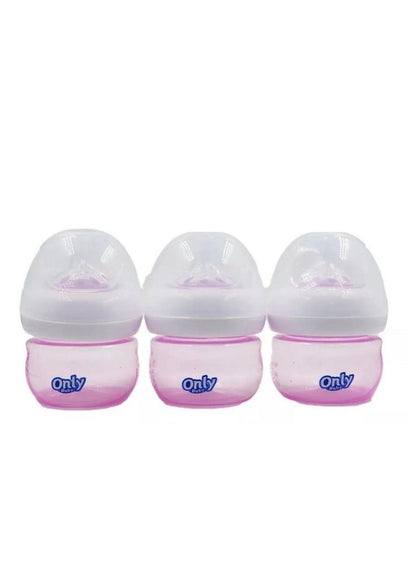 Only Baby Set Of 3 Baby Bottles