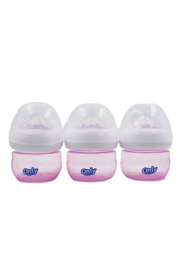 Only Baby Set Of 3 Baby Bottles