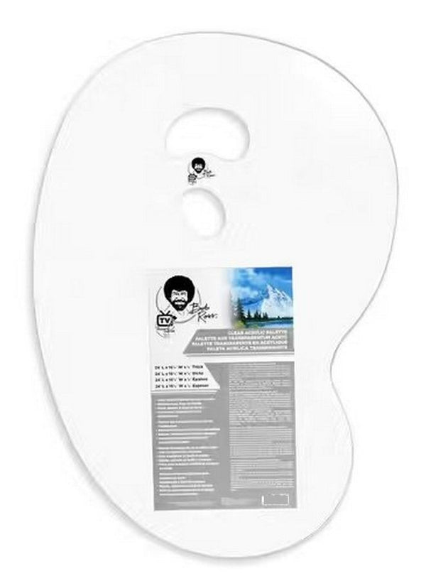 BOB ROSS Clear Acrylic Palette