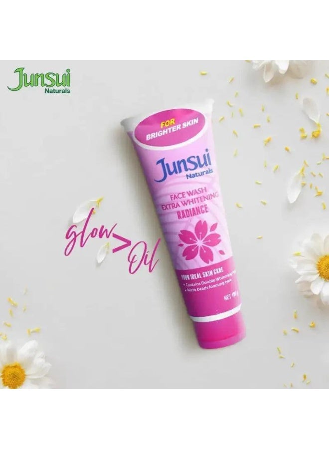 Junsui Naturals Face Wash With Whitening Radiance