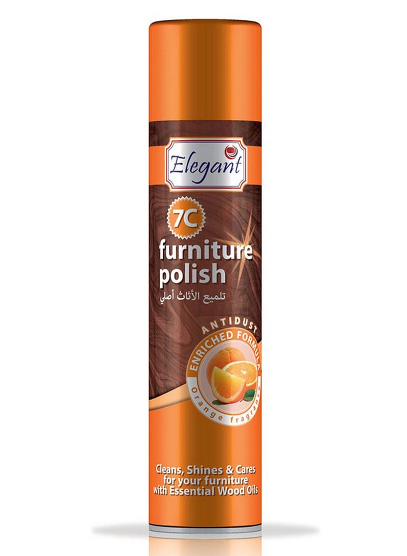 Elegant Furniture Polish Orange 300ml - Elegant