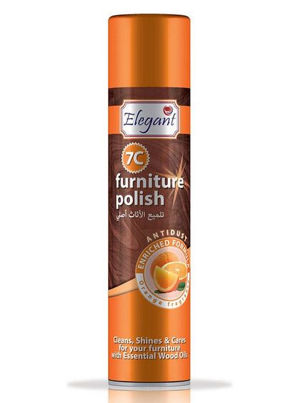 Elegant Furniture Polish Orange 300ml - Elegant
