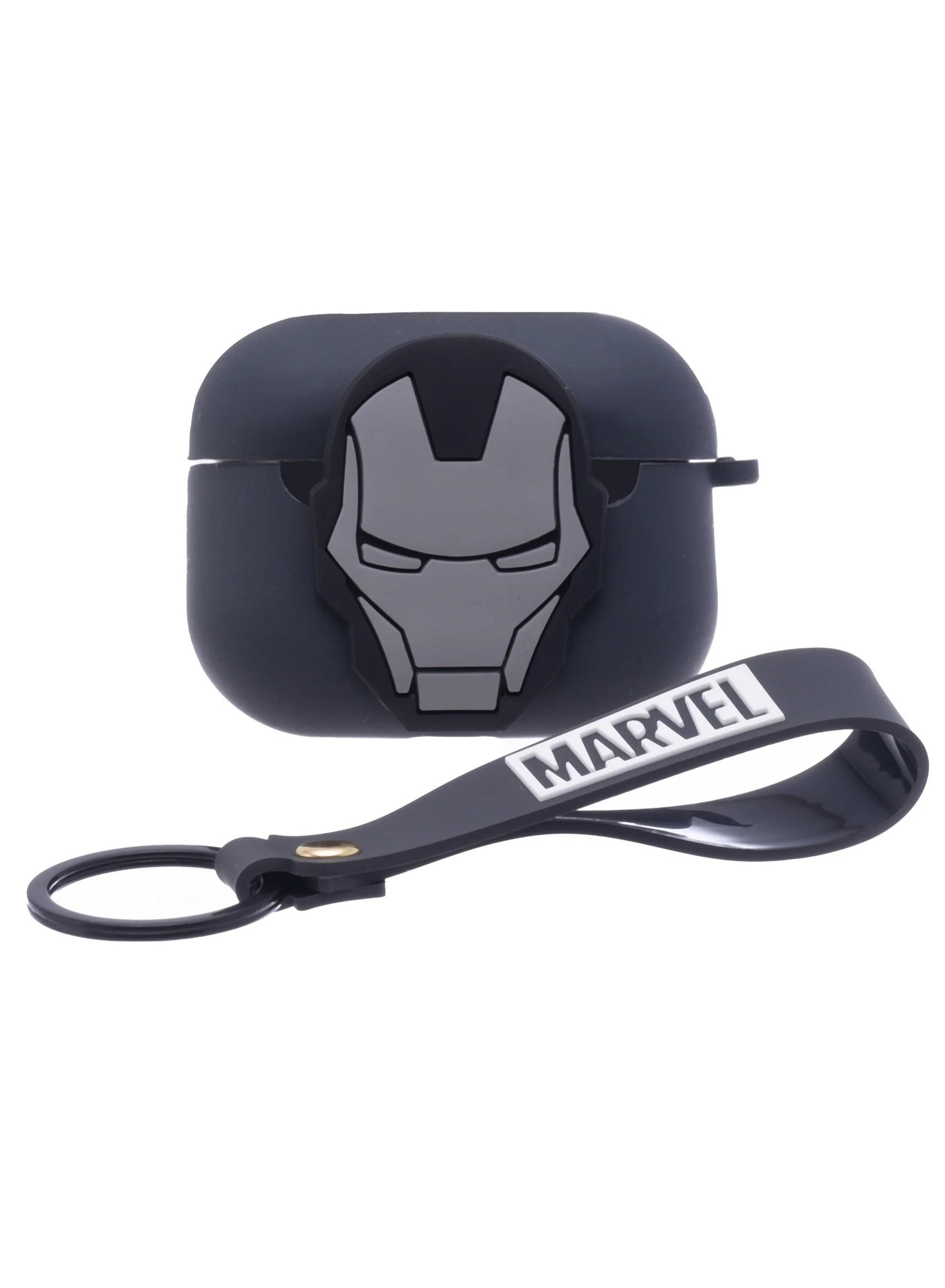 alike key, avengers earphone, avengers earphone protective, case black, dry cloth, earphone protective, earphone protective case, iron man, keep away, man color, man design, marvel, protective case, protective case black, soft dry