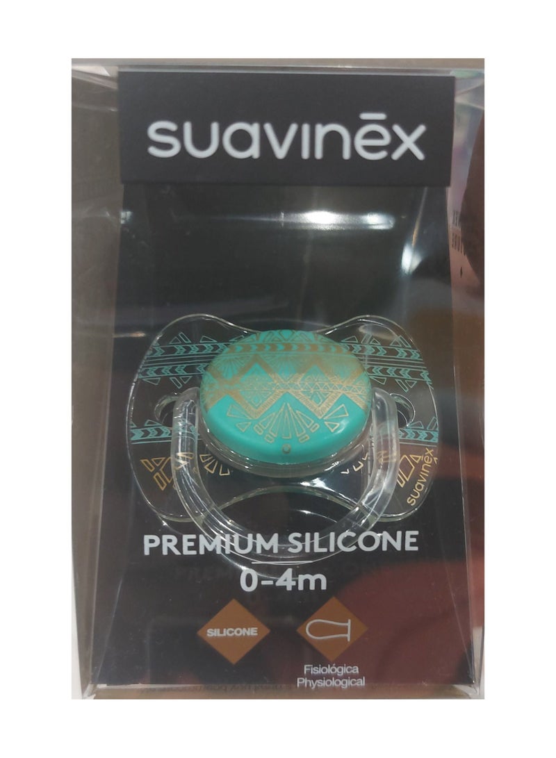 SUAVINEX Premium Silicone Pacifier 0-4M