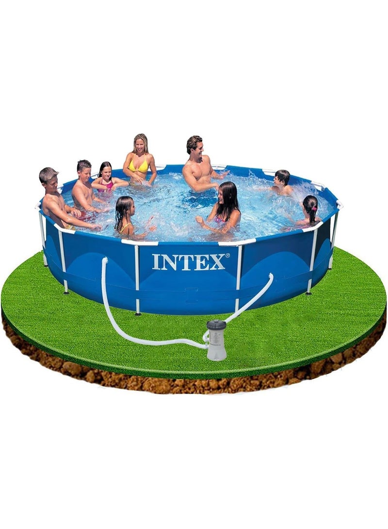 INTEX Metal Frame Pool Set 12ft 30in