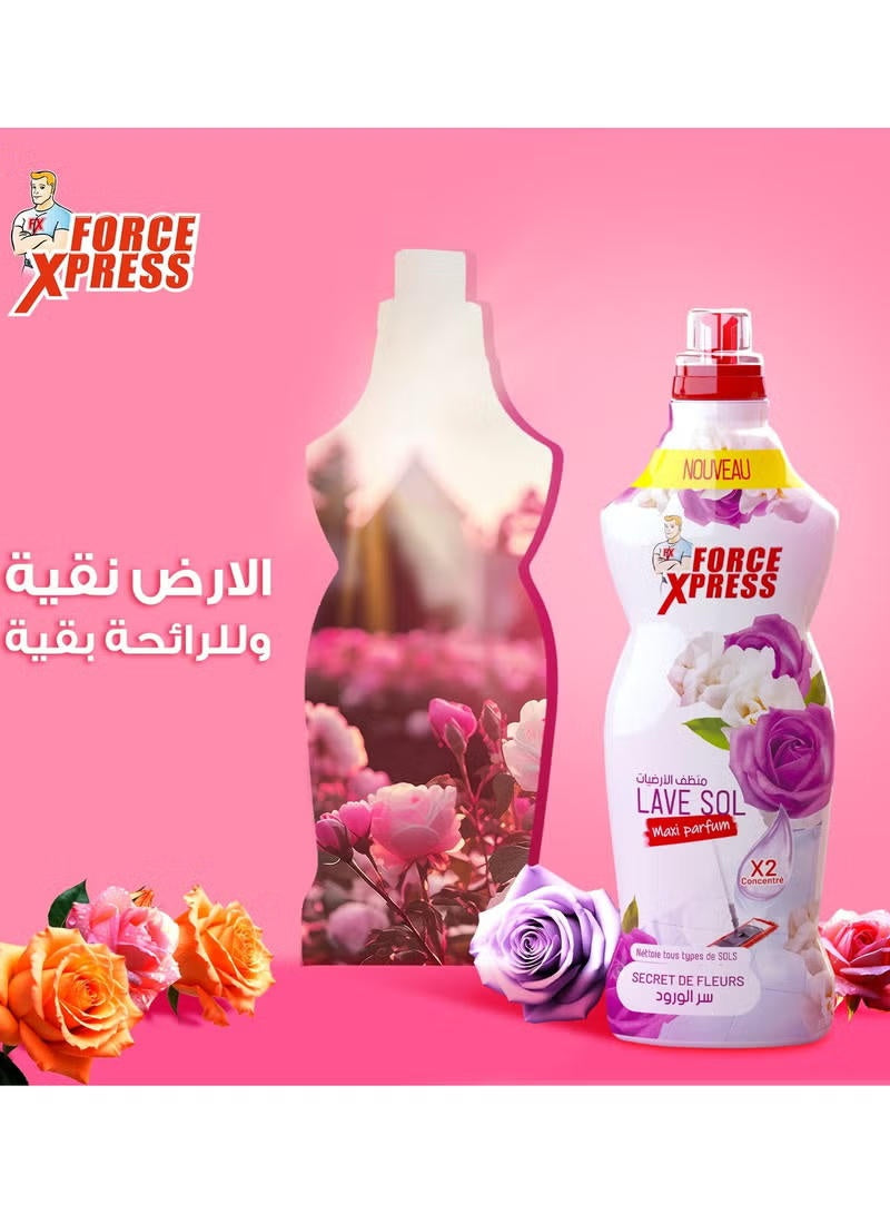 cleaner x2concentrate, daily grime, dirt grease, every mop, fleurs floor, fleurs floor cleaner, floor cleaner, floor cleaner x2concentrate, floor types, force xpress, hard floors, remove dirt, sealed hard, spaces safe, type floor