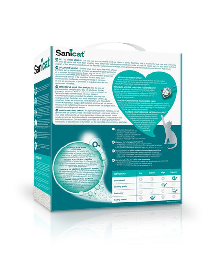 Sanicat Active White Oxygen Litter 6L