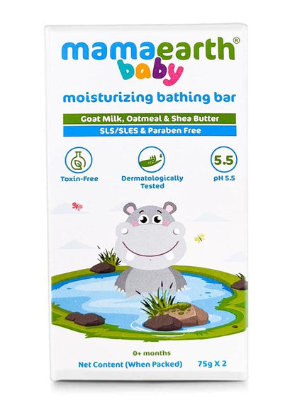 baby bathing, baby bathing soap, baby care, bathing soap, bathing soap bar, goat milk, mamaearth, moisturizing baby, moisturizing baby bathing, oatmeal shea, oatmeal shea butter, shea butter, silicone, skincare, soap bar
