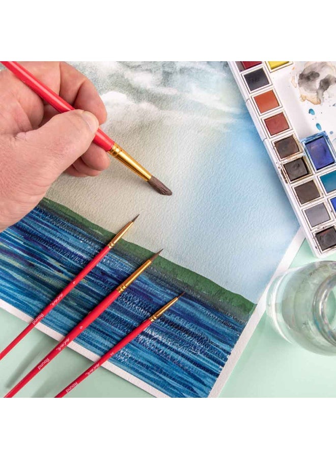 Mont Marte Watercolour Brushes Set 4Pc