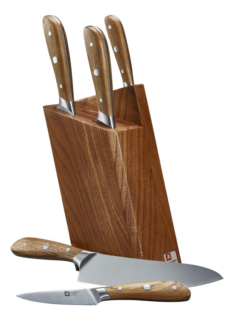Stainless Steel Knife Block Set by Richardson Sheffield