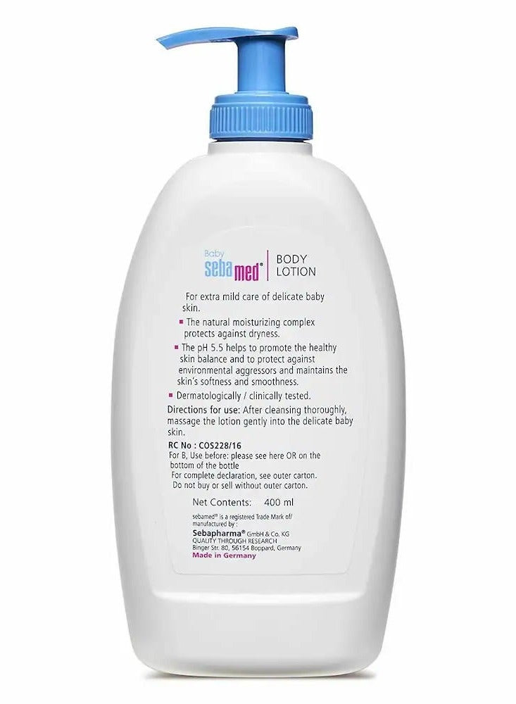 Sebamed Baby Body Lotion 400 ML with Chamomile
