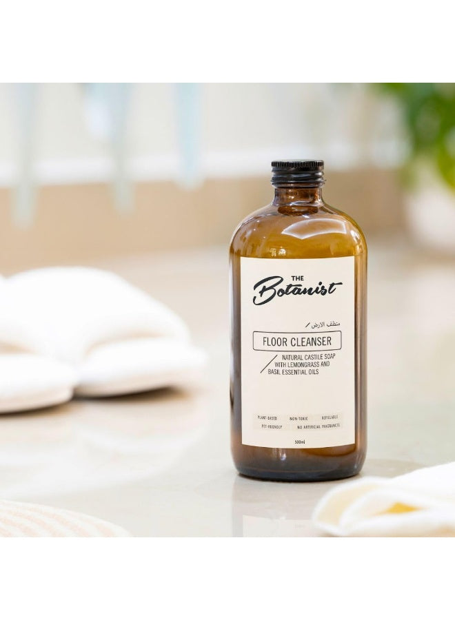 cleanser plant-based, cleanser plant-based formula, dirt spills, family pets, floor cleanser, floor cleanser plant-based, floor types, gentle yet, like lemon, oils like, pet family, plant-based, plant-based formula, the botanist, tough dirt