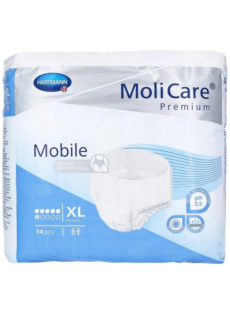 Molicare Mobile Protective Underwear, X-Large