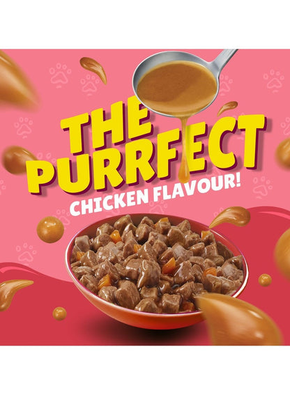 Friskies Junior Chicken in Gravy Wet Cat Food 85g