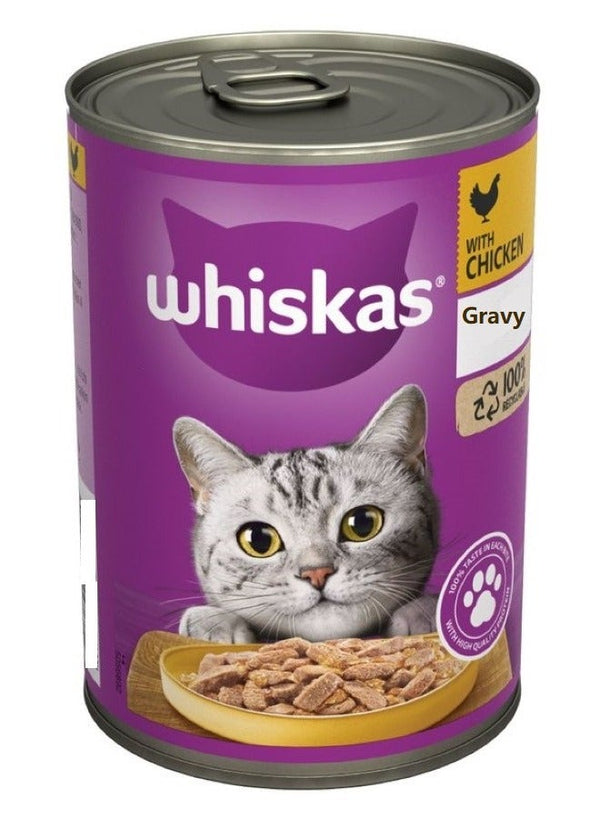 Whiskas Cat Food Chicken In Gravy 400g