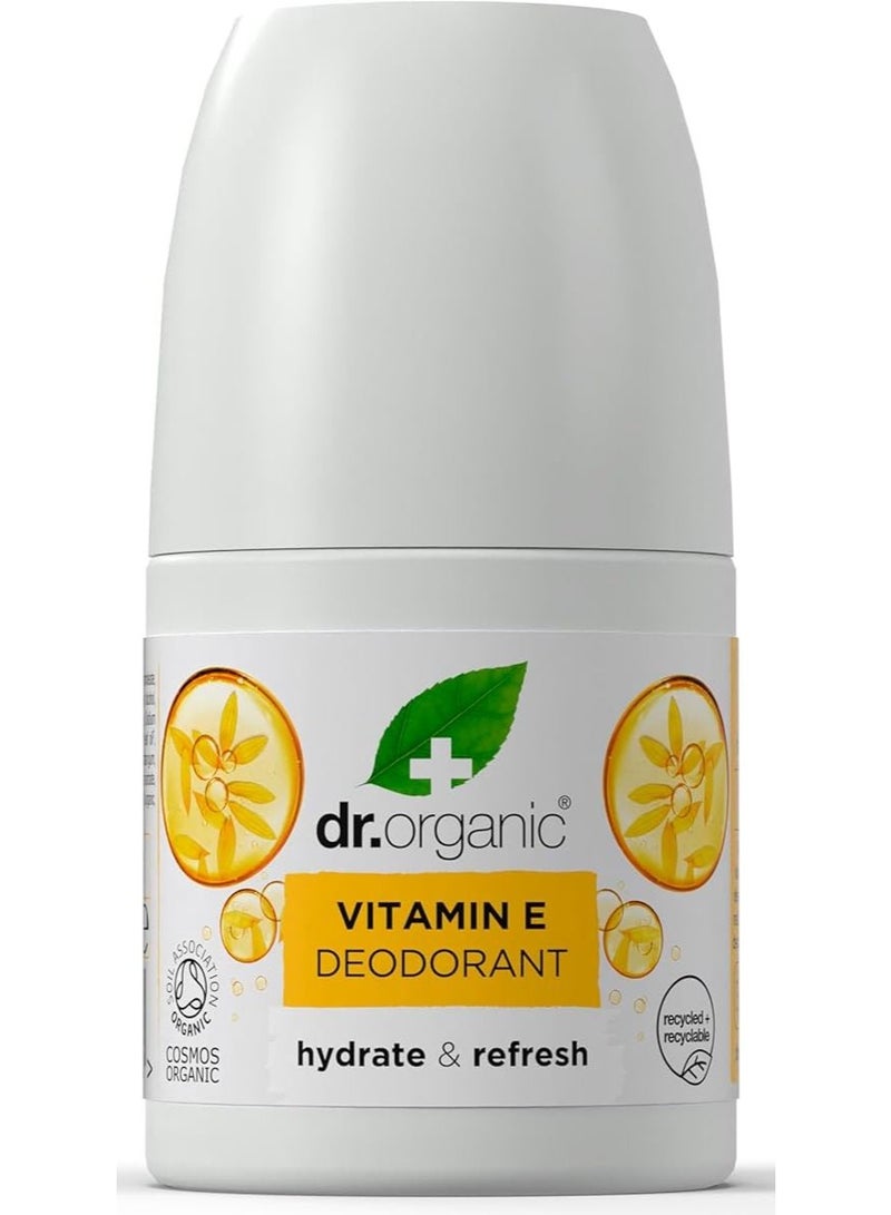 Dr.Organic Vitamin E Deodorant Roll-On 50 ML