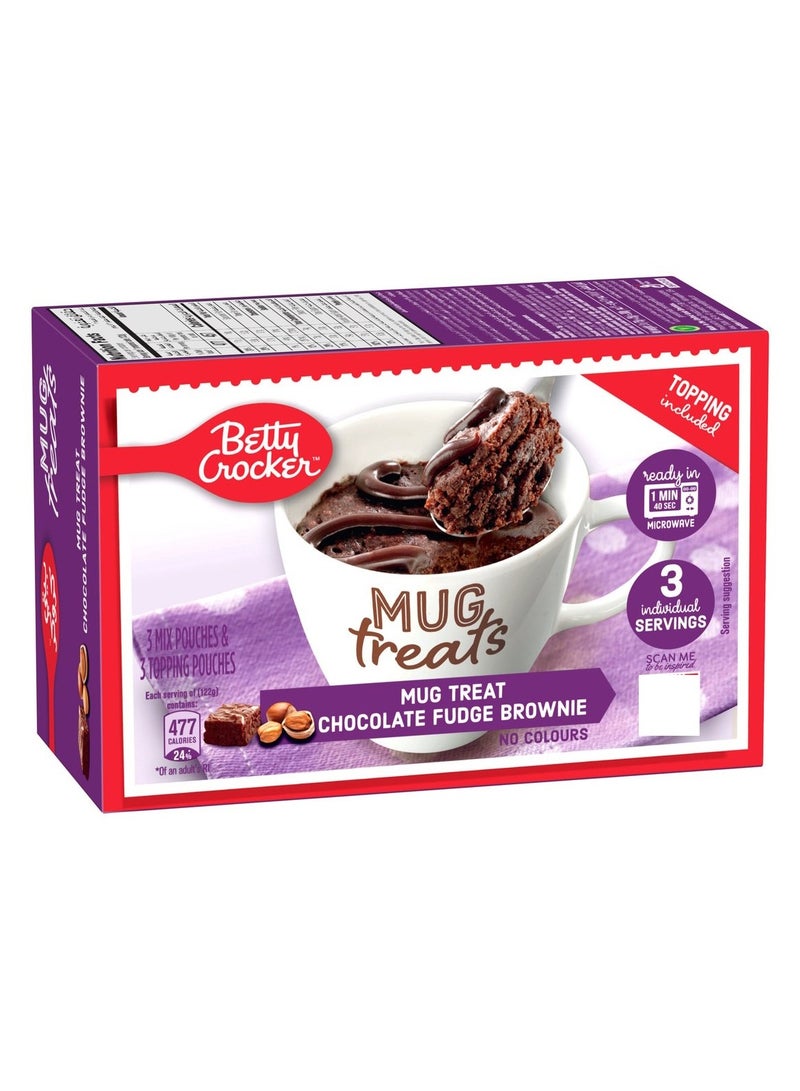 Betty Crocker Mug Treat Fudge Brownie Mix 300Gm