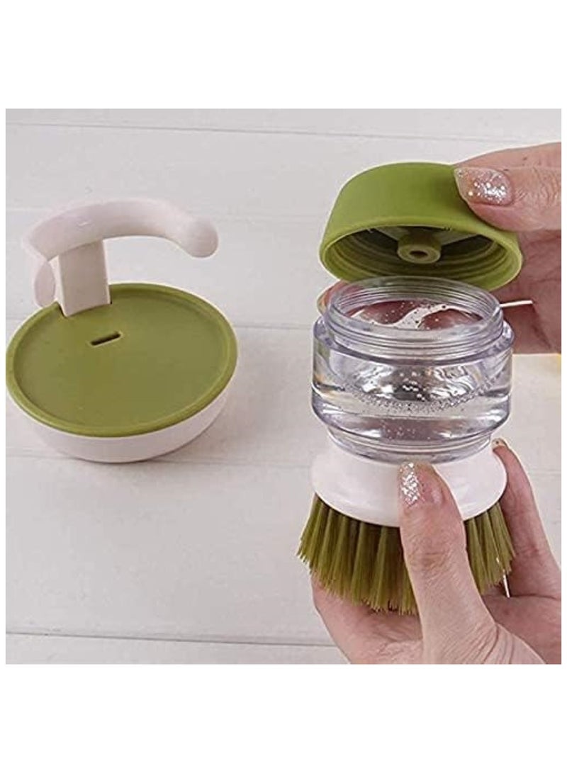 Mintcraft Soap Dispensing Dishwashing Pot Brush