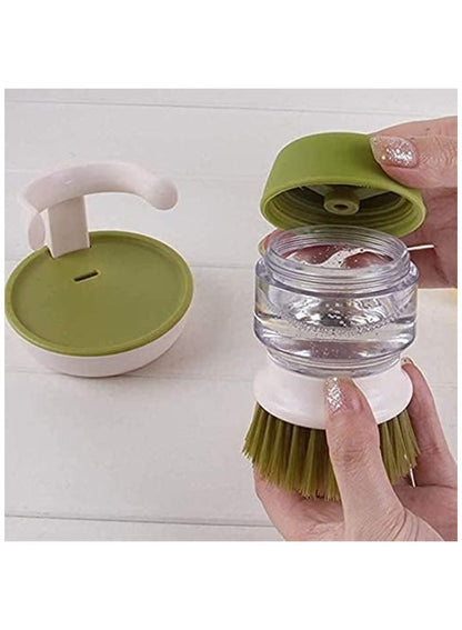 Mintcraft Soap Dispensing Dishwashing Pot Brush