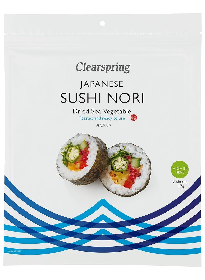 Clearspring Japanese Sushi Nori Toasted - Premium Quality