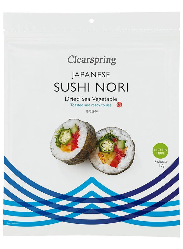 Clearspring Japanese Sushi Nori Toasted - Premium Quality