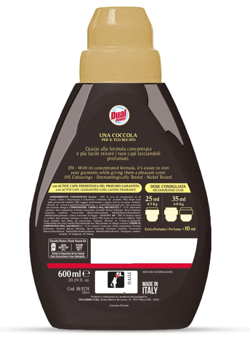 Dual Power Fabric Conditioner Incanto 600 ML