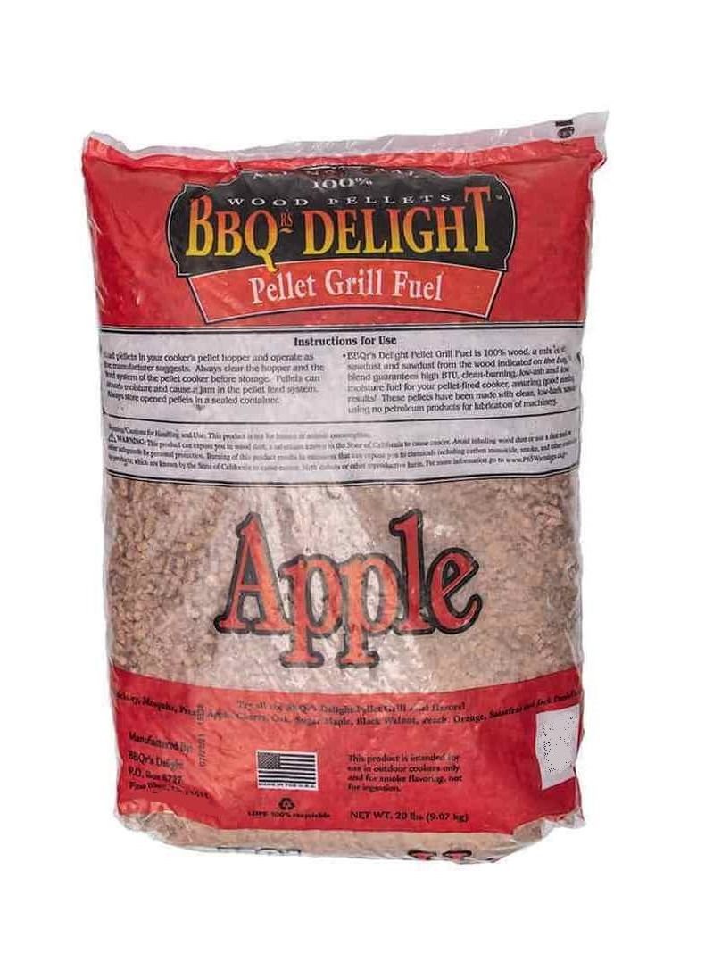 BBQr’S Delight Apple Wood Pellets 9kg