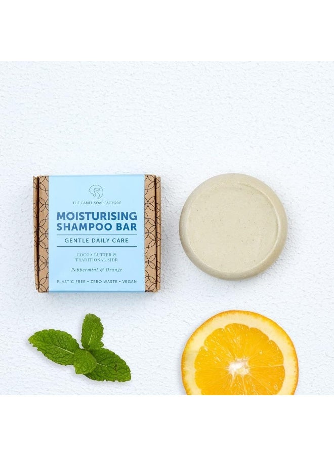 Moisturizing Peppermint & Orange Shampoo Bar | Camel Soap