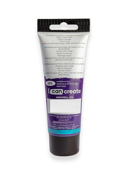 75ml tube, 75ml tube purple, acrylic, acrylic paint, acrylic paint 75ml, mont marte, paint, paint 75ml, paint 75ml tube, purple, signature, signature acrylic, signature acrylic paint, tube, tube purple