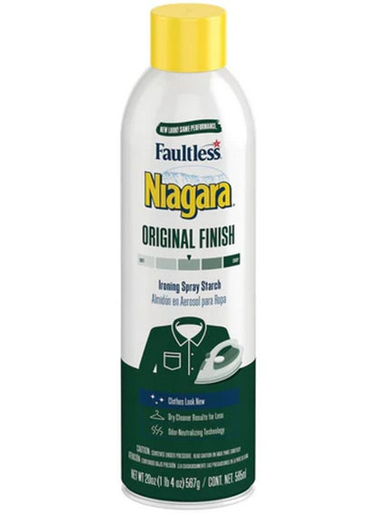 Faultless Niagara Ironing Spray Starch 20 oz