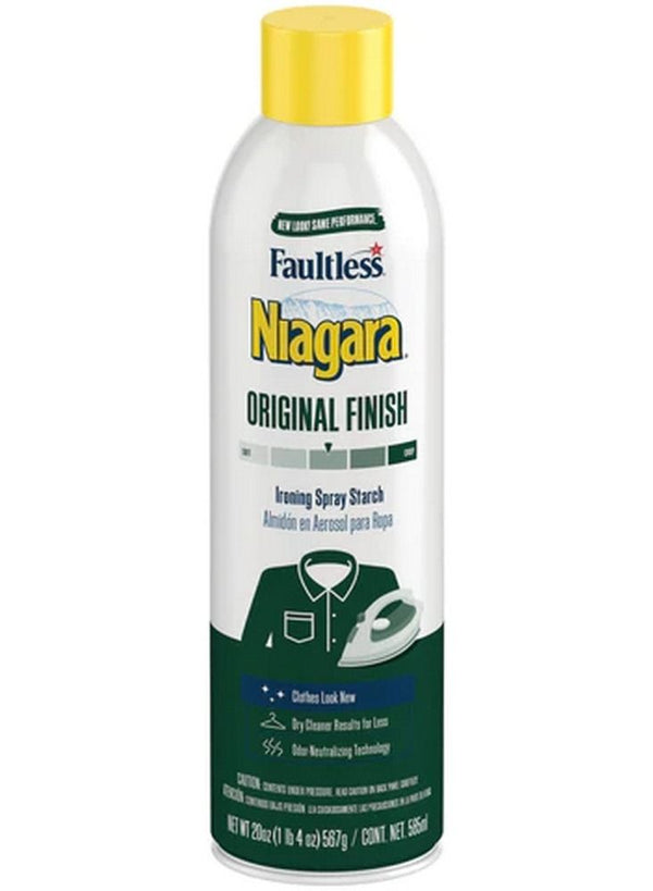 Faultless Niagara Ironing Spray Starch 20 oz