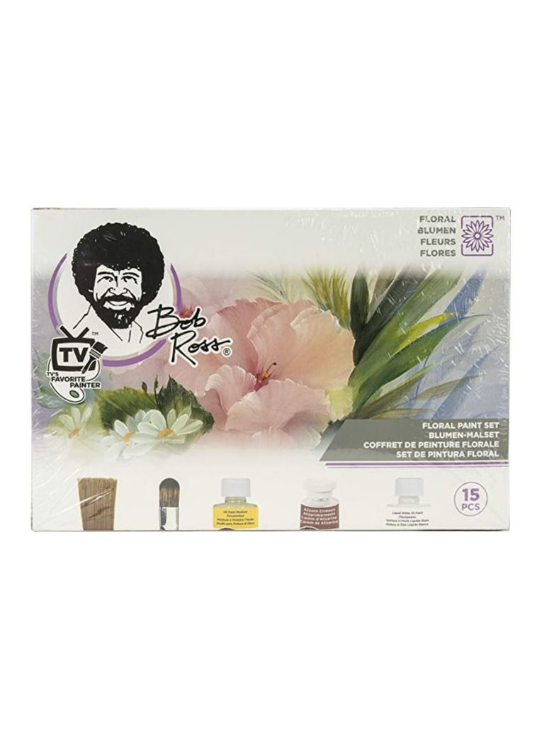 BOB ROSS Floral Paint Set - Artistic Expression Unleashed