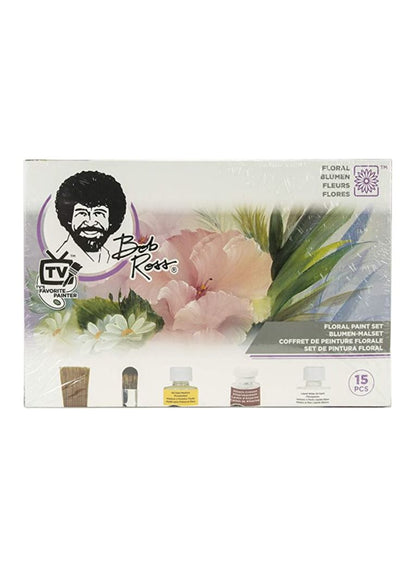 BOB ROSS Floral Paint Set - Artistic Expression Unleashed