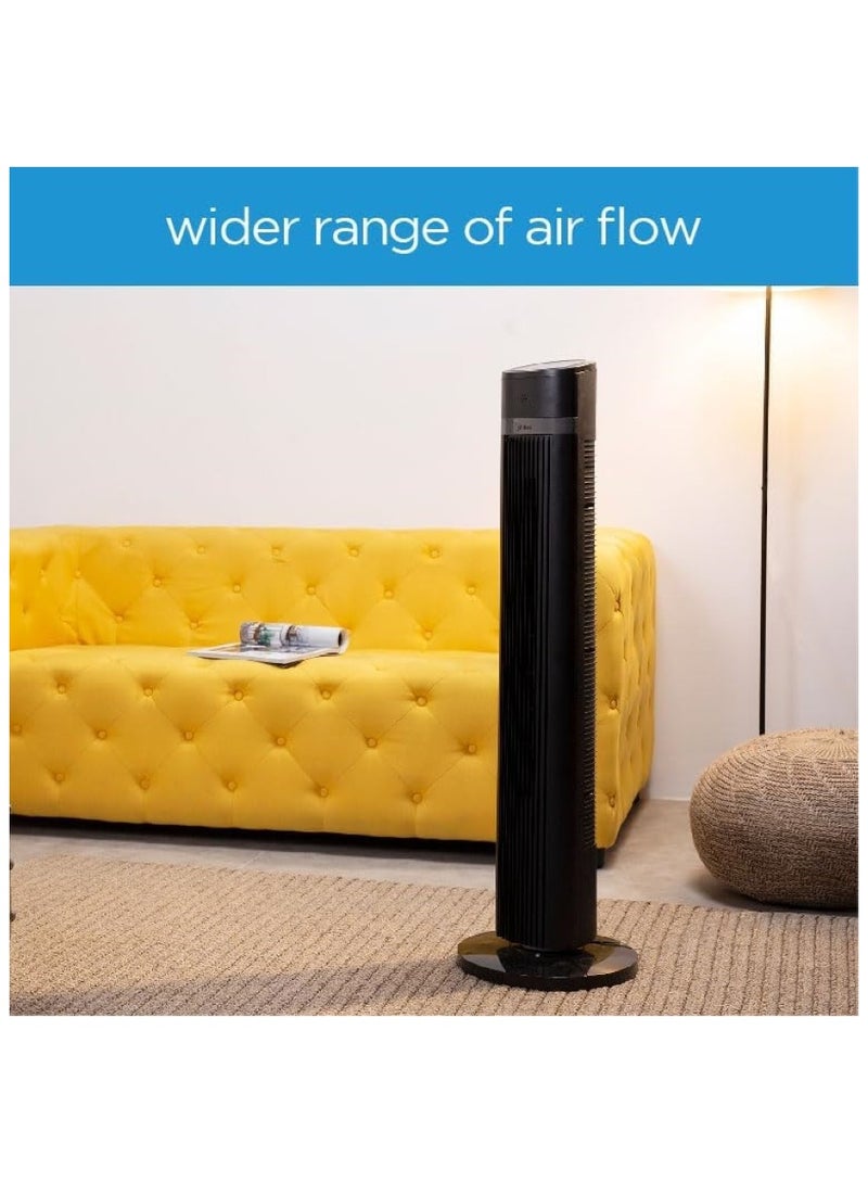 Midea Tower Fan with Remote Control - Black