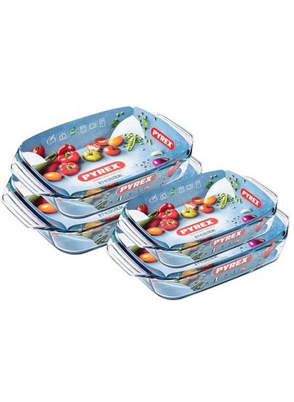 Premium PYREX 4 Piece Roaster Set
