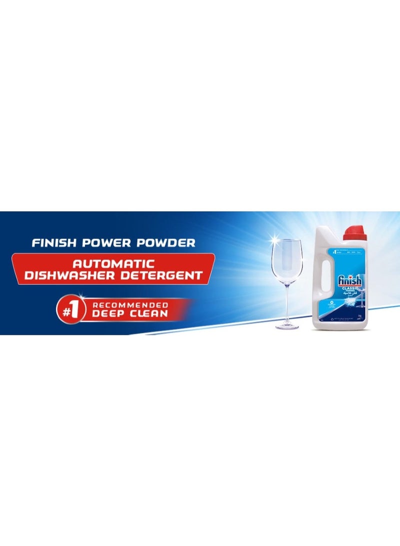 Finish Classic Dishwasher Powder Detergent 2.5 Kg