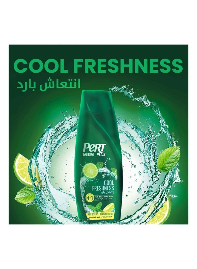 PERT PLUS 4-In-1 Cool Freshness Shampoo for Men
