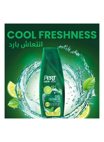 PERT PLUS 4-In-1 Cool Freshness Shampoo for Men
