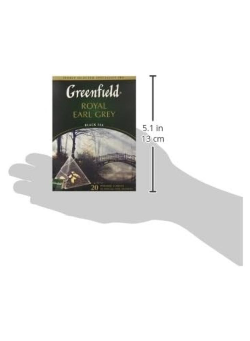 Greenfield Black Tea Royal Earl Grey 20 Bags