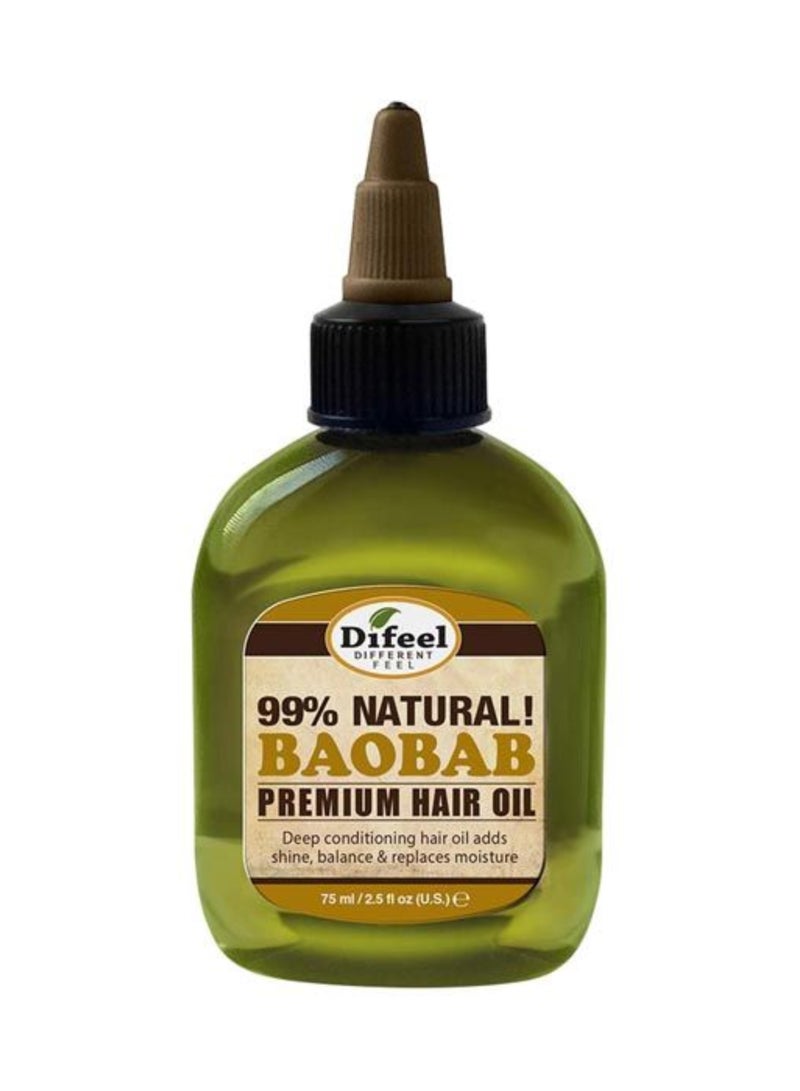 Difeel Baobab Premium Natural Blend Hair Oil 75 ML