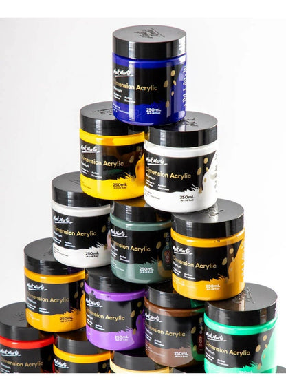 Mont Marte Dimension Acrylic 250ML Yellow Ochre