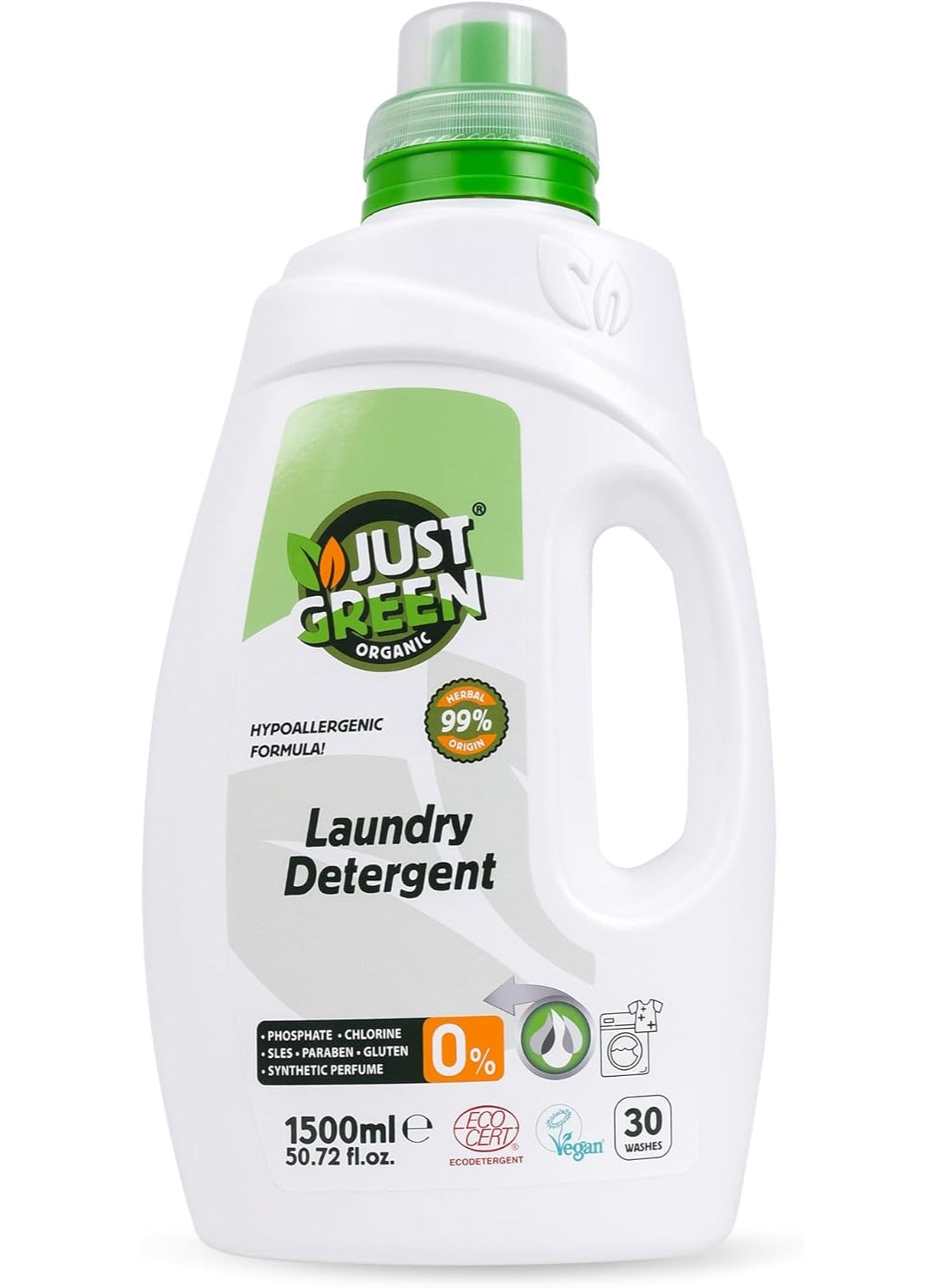 cleaner liquid, cleaner liquid detergent, deep cleaning, hand wash, herbal laundry, herbal laundry cleaner, hypoallergenic, just green organic, laundry cleaner, laundry cleaner liquid, laundry detergent, liquid detergent, plant-based, sensitive skin, stai