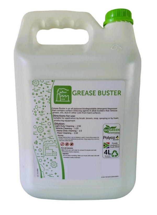 Grease Buster Liquid 4L - BEYOND GREEN CLEANING