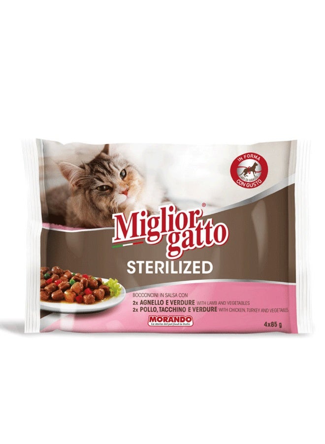 Miglior Gatto Sterilized Cat Food - Assorted Chunks