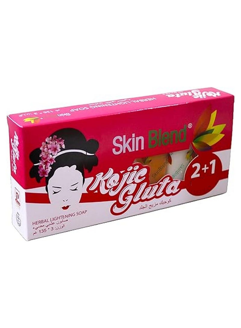 Skin Blend Kojic Gluta Soap 135g x 3