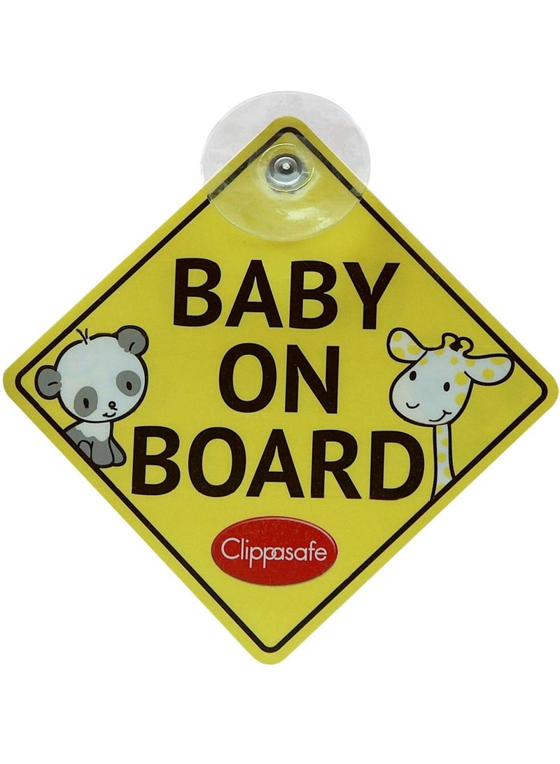 Clippasafe Child On Board Sign